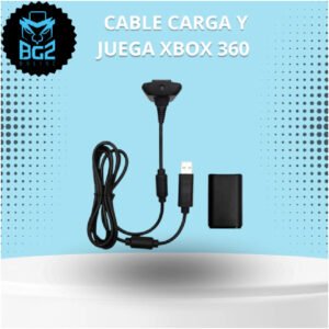 Kit Carga Y Juega Para Control Xbox 360