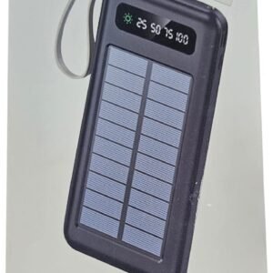 Power Bank 12.000 Mah Carga Solar Portab